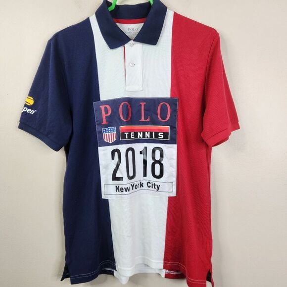 Polo by Ralph Lauren Other - Polo Ralph Lauren 2018 US Open New York City Short Sleeve Performance Polo XL